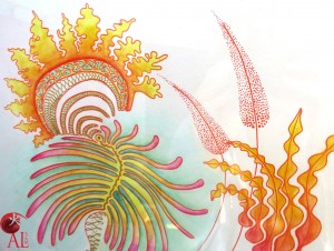 Soin & Créativité. Shiatsu & Mandala. Ballade des ateliers de chantenay 2015
